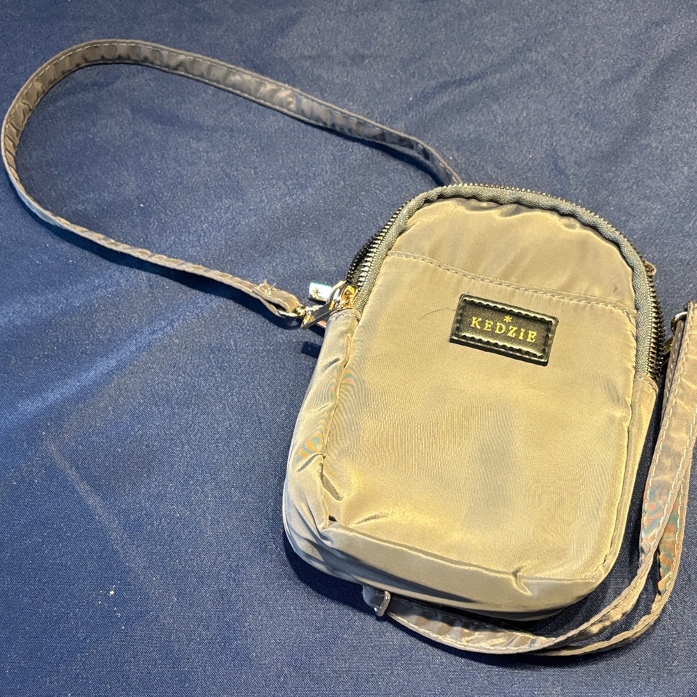 Kedzie Gray Crosstown Crossbody Bag